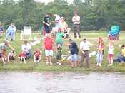 Kids' Fishing Derby 2008 at Tishomingo NFH, Oklahoma, on June 7.  Photo by Staff.