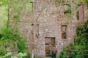 Ruins of Welch Hospital