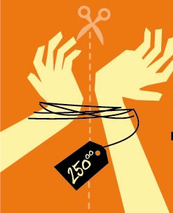 Stop trafficking in human beings