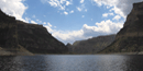 Bighorn Canyon from the lake, photo by Sharon Genaux