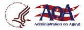 Administration on Aging logo