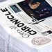 Stack of Cornell Chronicle newspapers