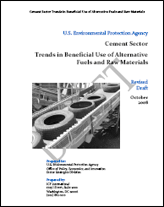 [cover] Cement Sector Trends in Beneficial Use of Alternative Fuels and Raw Materials