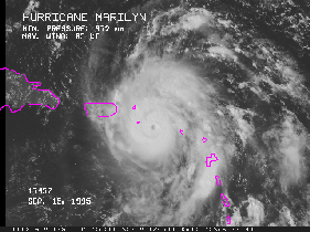 TROPICAL PREDICTION CENTER/MARILYN95 PRELIM