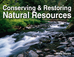 Conserving & Restoring Natural Resources.