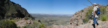 Above the Window, looking to the west