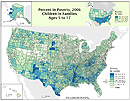 Percent of Children Ages 5-17 in Families in Poverty: 2006