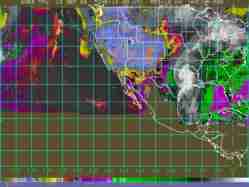 Latest precipitable water imagery