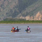 Canoeing the Yukon River