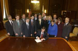 Administrator Leavitt Signs First Performance Track Rule