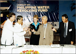 Philippine Water Revolving Fund signing ceremony