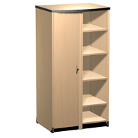 H3327TCSDOP - Harmony 33 in. W Bow Top Left Door Open Shelf Tower Cabinet