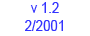version 1.2 2/2001