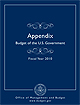 Cover of the FY10 Budget Appendix.