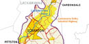 Lackawanna River Watershed Map
