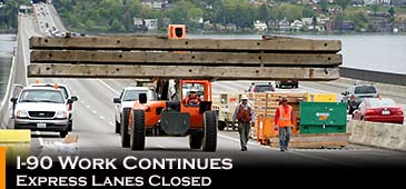 I-90 Work Continues