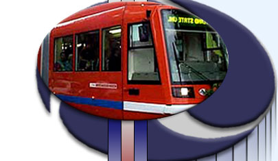DOT Logo with a Transit Vehicle