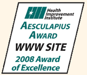 Aesculapius Award logo