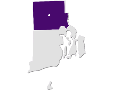 Map of Rhode Island