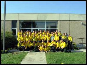 Firefighters from Australia and New Zealand trained at The National Interagency Fire Center in Boise, Idaho (USFWS Photo)