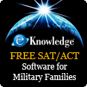 Free SAT/ACT software for Military Families