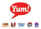 Yum Brands plan to incorporate MyPyramid.gov on nutrition brochures and in-store posters. MyPyramid.gov is already referenced on the KFC brochures and in-store posters. The other brands will inlude MyPyramid.gov as new brochures and posters are updated. As the “Keep It Balanced” website is revised, it will have resources from MyPyramid to educate customers on balancing diet and exercise. The website will have links to MyPryamid.gov and will include messaging consistent with Dietary Guidelines for Americans.