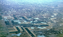 Lostwood National Wildlife Refuge, North Dakota, has numerous small wetlands that are potential sites for the formation of methylmercury (Photo Credit: Taken from a U.S. Fish and Wildlife Service web site)