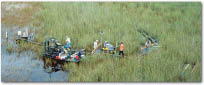 aerial view of work site