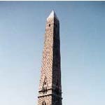 Saratoga Monument, a 155-foot obelisk commemorating the American victory after the Battles of Saratoga.