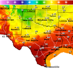 National Digital Forecast Database Maximum Temperature Forecast