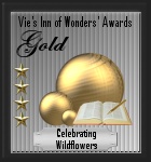Vie's Inn of Wonders' Awards Gold Award logo for Celebrating Wildflowers