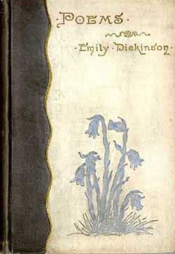 Book cover: Poems, Emily Dickinson.