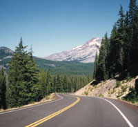 Road through the mountains