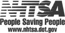 NHTSA People Saving People Logo, www.nhtsa.dot.gov
