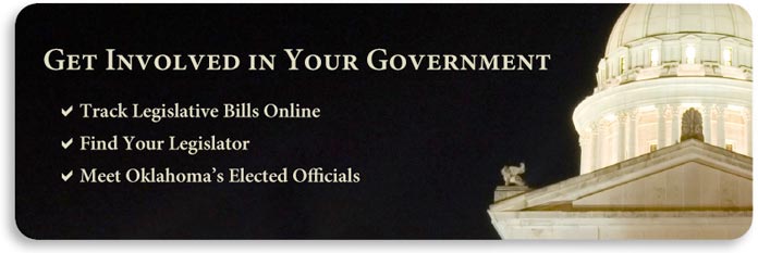 Get Involved in Your Government: Track Legislative Bills Online, Find your Legislator, Meet our Elected Officials