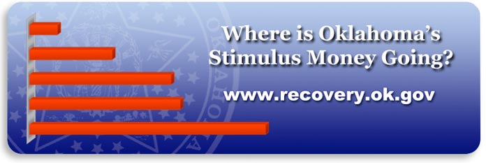 Where is Oklahoma's Stimulus Money Going - visit www.recovery.ok.gov