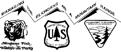 Managing the Elkhorns as a Mountain Range  - Elkhorn Wildlife Management  Logo