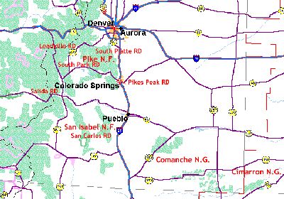 Forest Vicinity Map