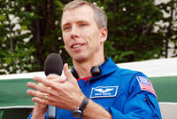 Andrew Feustel at the American Center