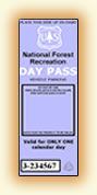 [IMAGE: National Forest Recreation Day Pass. Click for More Information on National Forest Recreation Day Pass]