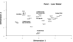 plot for pond, low water
