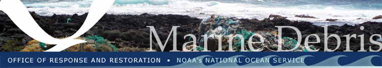 NOAA Marine Debris Program banner
