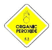 This is an image of a Organic Peroxide warning sign