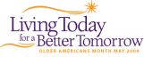 Older American Month 2009 logo