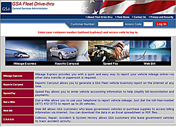 Image of Feet Drive-thru website.