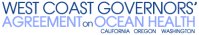 West Coast Governor\'s Agreement on Ocean Health logo.