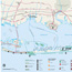 Segment of Fire Island National Seashore brochure map.