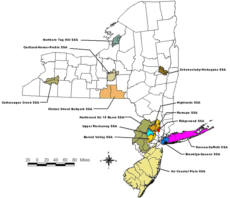 Sole Source Aquifer Map