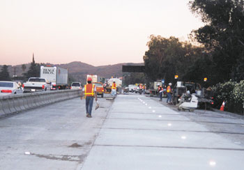 Photo of I-10 reconstruction project