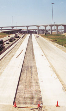 Photo of I-77 during reconstruction